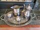 Silver Coffee/tea Set Derby S. P. Co. International 1615 W. M. Mounts