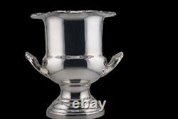 Silver Plate Tea and Coffee Set, Champagne Bucket, 8 and 10 Tray