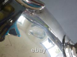 Silver Plated EPNS Tea Coffee Set 5 pieces Pot, Water, Sugar Bowl, Milk Jug