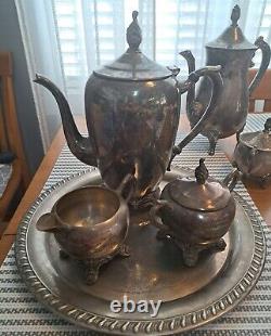 Silver Plated Tea Pots, Creamers, Sugar bowls, ETC awards collection