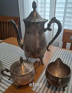 Silver Plated Tea Pots, Creamers, Sugar bowls, ETC awards collection