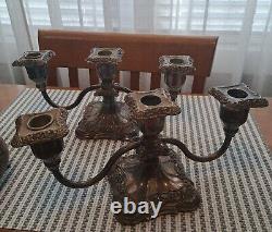 Silver Plated Tea Pots, Creamers, Sugar bowls, ETC awards collection