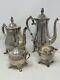 Silverplate 4 Piece Tea And Coffee Set, Alvin Ep Rc61, Used