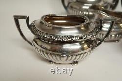 Silverplate Tea Pot Coffee 5 Piece Set Reed & Barton Sulgrave Manor EPNS 5100