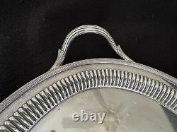 Silverplate tea set teapot coffee servers tray Art Nouveau Kirby Beard ca. 1900