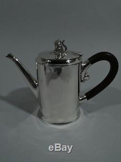 Spratling Coffee & Tea Set Taxco Modern Mexican Sterling Silver 1940s