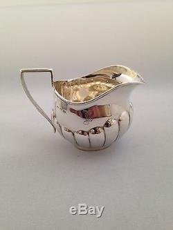 Sterling Silver 3 Piece Batchelors Tea Set William Aitken 1908 470g