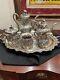 Sterling Silver Baltimore Sterling Silver Antique Floral Repousse Tea/coffee Set