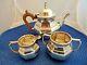 Sterling Silver Birmingham S. Blanckensee & Son 3 Pcs Coffee Tea Set E Mono