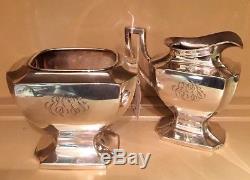 Sterling Silver Coffee and Tea Set