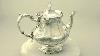 Sterling Silver Four Piece Tea And Coffee Service Set Antique Victorian Ac Silver W8804
