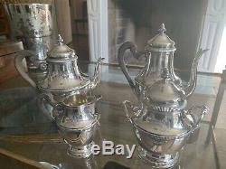 Sterling Silver Tea Service, French Set