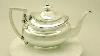 Sterling Silver Tea Service With Matching Tea Pot Stand Antique George Iii Ac Silver W5068