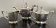 Sterling Silver Tea Set Coffee Set International Sterling (3) Piece 1145g