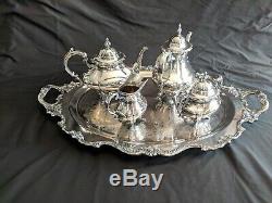 Sterling Silver Tea and Coffee Set