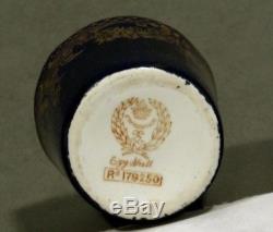 Sterling Tea Set DRAGON FRAMES & STAFFORDSHIRE CUPS SAUCERS 1901