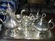 Sterling Silver Tea Set With Tray, Virginia, 6 Piece 64.54+51.8 Troy Ounces