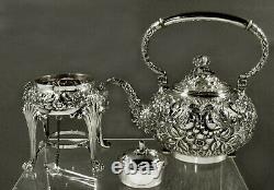 Stieff Sterling Tea Set c1910 HAND DONE 72 OUNCES