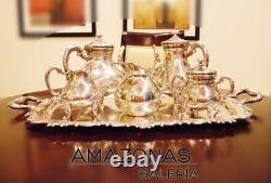 Tea Set Sterling Silver 925 by Camusso