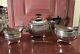 Thomas Bradbury English Sterling Silver Tea Set London C. 1897 Makers Mark T B