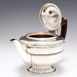 Three Piece Sterling Silver Tea Set by Selfridge and Co Birmingham 1933
