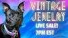 Thursday Night Vintage Live 7pm Est Antique Jewelry Sterling Regency