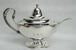 Tiffany & Co 1902 Sterling Silver 5 Piece Coffee & Tea Set