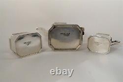 Tiffany & Co. Sterling Silver 3-Piece Coffee and Tea Service Set Free Ship US