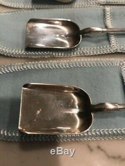 Tiffany & Co Sterling Silver Iced Tea Shovel Spoon Stirrer Straw Set of (6) Mint