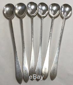 Tiffany & Co. Sterling Silver Iced Tea Spoons (set of 6)