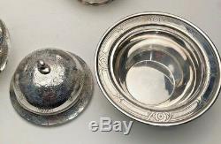Tiffany & Co. Tea Set, Sterling Silver, 3 Pieces. May be Persian Pattern