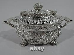 Tiffany Coffee & Tea Set 6074 6237 6238 American Sterling Silver 1892/1902