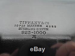 Tiffany Coffee & Tea Set on Tray 18188 20712 American Sterling Silver