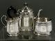 Tiffany Sterling Silver Tea Set Made C1925 Hand Decorated