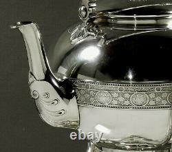 Tiffany Sterling Tea Set c1873 PERSIAN