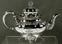 Tiffany Sterling Tea Set c1895 Art Nouveau Rare Pattern