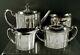 Tiffany Sterling Tea Set C1907 Geogrian Hand Decorated