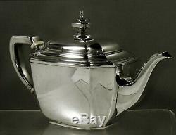 Tiffany Sterling Tea Set c1940 Hampton Bay No Monogram
