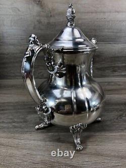 Towle 4 Piece Heavy Silver Plated Tea Service Set