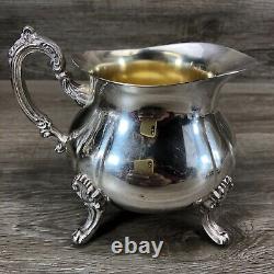 Towle 4 Piece Heavy Silver Plated Tea Service Set