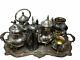 Towle & Pairpoint Vintage Silver Plated Coffee & Tea Set With Tray