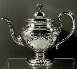 Towle Sterling Silver Tea Set c1950 Old Master No Mono