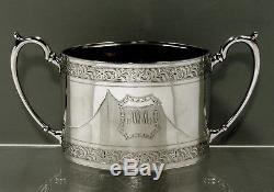 Tuttle Silversmiths Sterling Tea Set 1928 HAND WROUGHT ANTIQUE RE-CREATION
