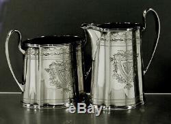 Tuttle Sterling Silver Tea Set c1940 Boston
