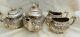Victorian Repousse 4 Piece Tea/coffee Set By Simpson Hall Miller
