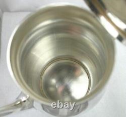 Vintage 1950s Tuttle Colonial Revival Sterling Silver Tea/Coffee Set