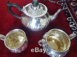 Vintage Bachelor Sterling Silver Tea Set