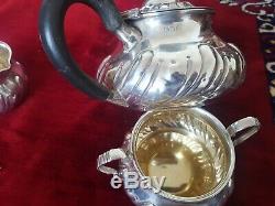 Vintage Bachelor Sterling Silver Tea Set