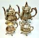 Vintage Baroque By Wallace Coffee Tea Silverplate Set 4pc 9.5 Lb. Free Shipping