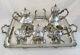 Vintage Camusso Peruvian Sterling Silver Full Tea & Coffee Service Set With Tray